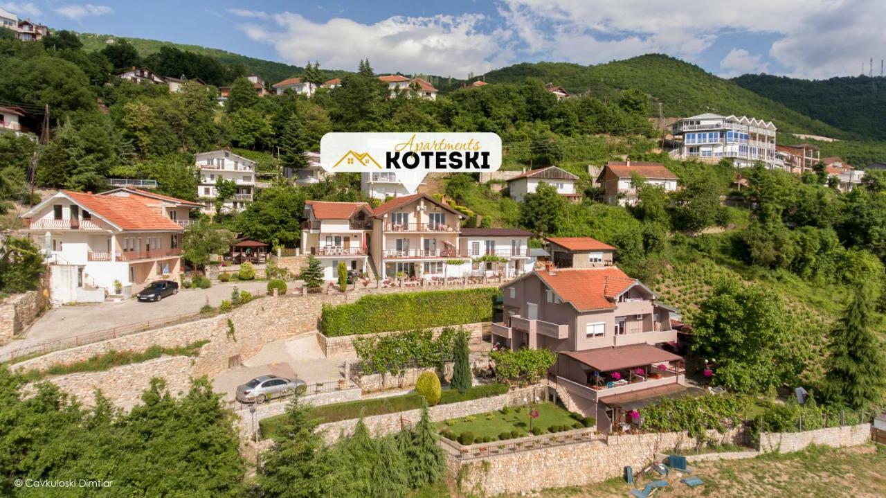 Apartments Koteski Ohrid Kültér fotó