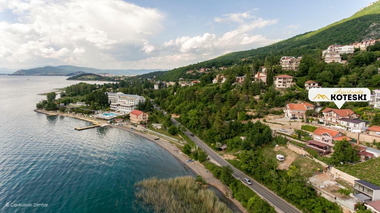 Apartments Koteski Ohrid Kültér fotó