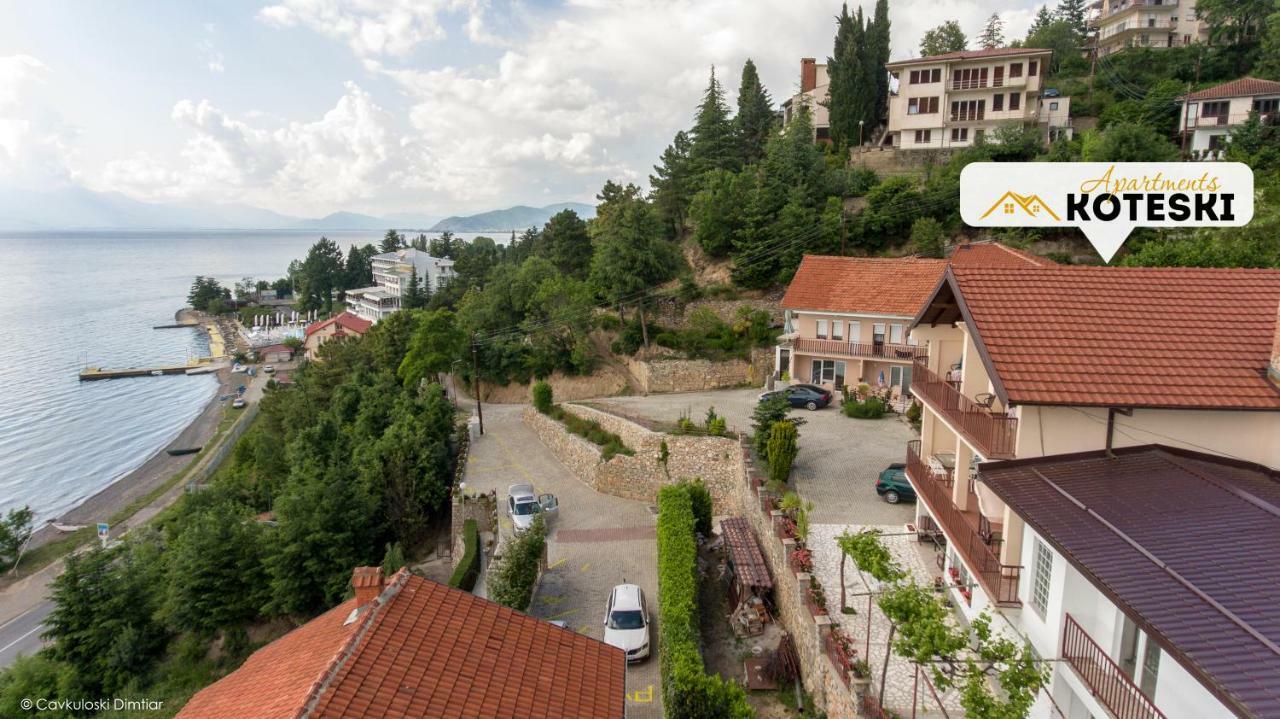 Apartments Koteski Ohrid Kültér fotó