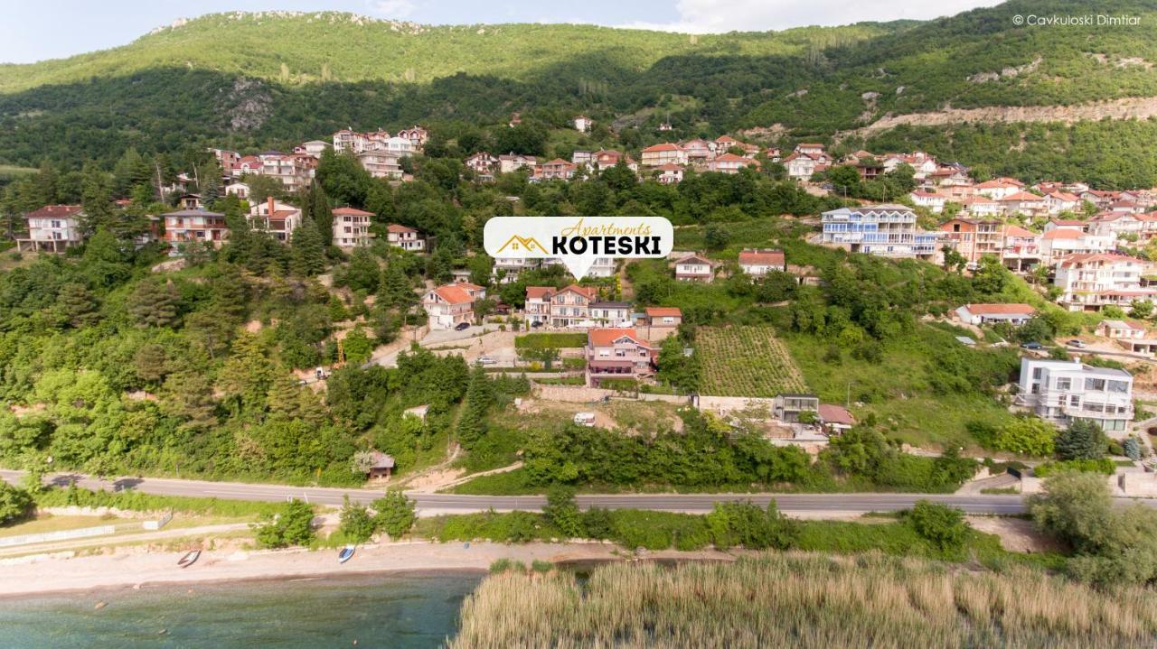 Apartments Koteski Ohrid Kültér fotó