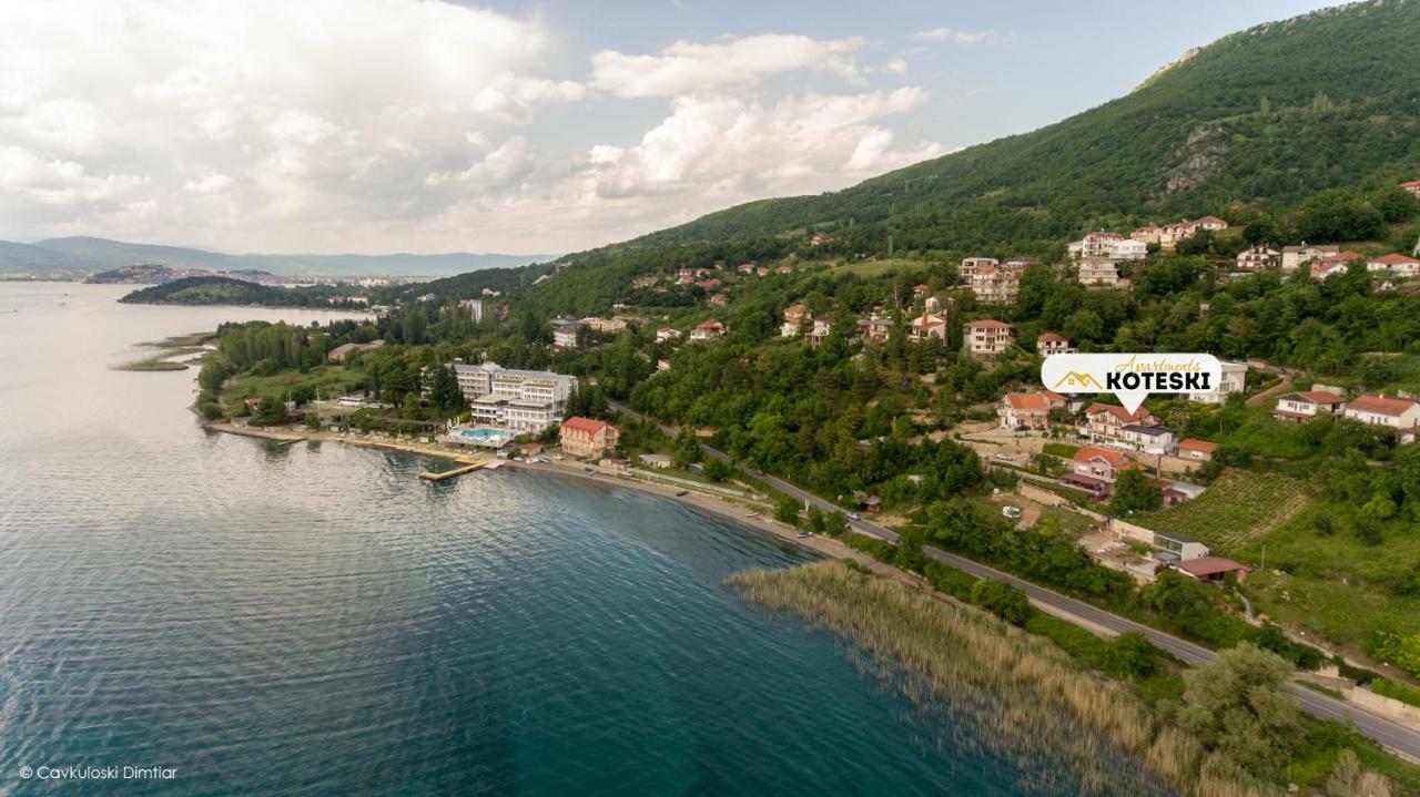 Apartments Koteski Ohrid Kültér fotó