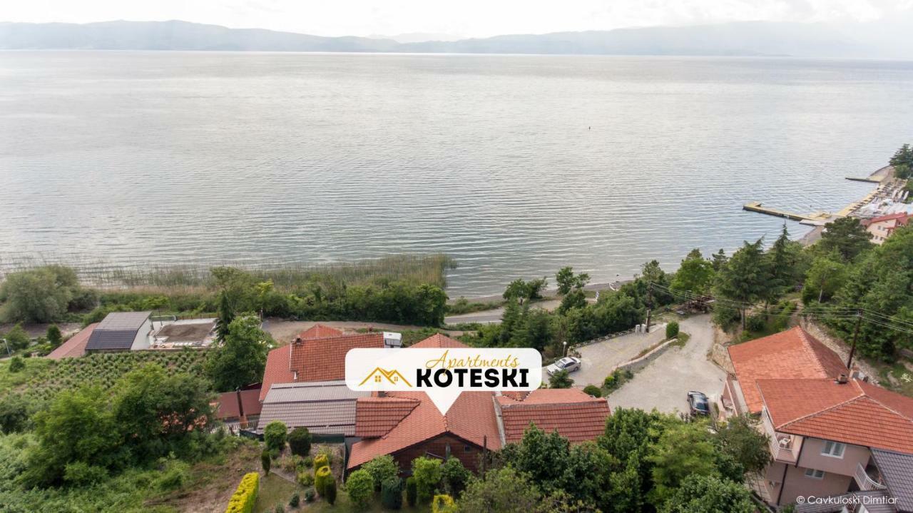 Apartments Koteski Ohrid Kültér fotó